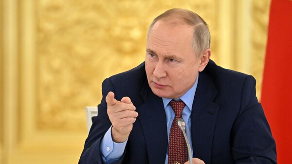 Президент России Владимир Путин - Sputnik Кыргызстан