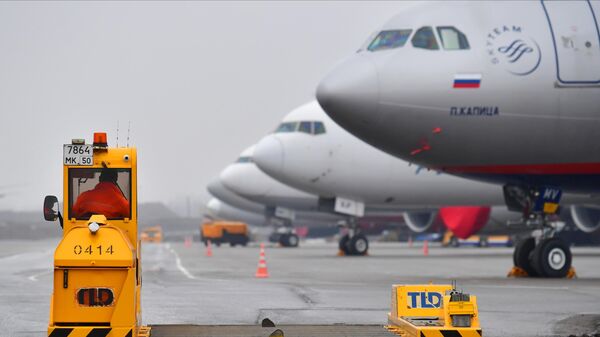 Самолеты в аэропорту Шереметьево. Архивное фото - Sputnik Кыргызстан