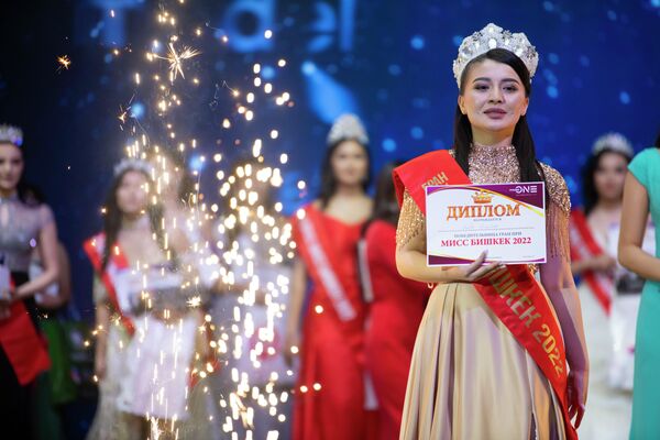 Победительница конкурса &quot;Мисс Бишкек — 2022&quot; Бегайым Баева - Sputnik Кыргызстан