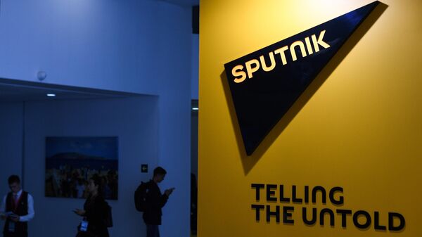 Логотип международного информационного агентства Sputnik - Sputnik Кыргызстан