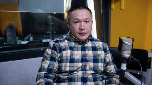 Председатель профсоюза водителей такси Кабылан Улан Чолпонбаев - Sputnik Кыргызстан