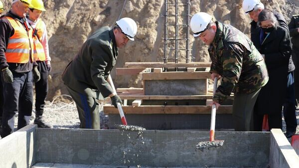 Строительство академии ГКНБ в Кыргызстане - Sputnik Кыргызстан
