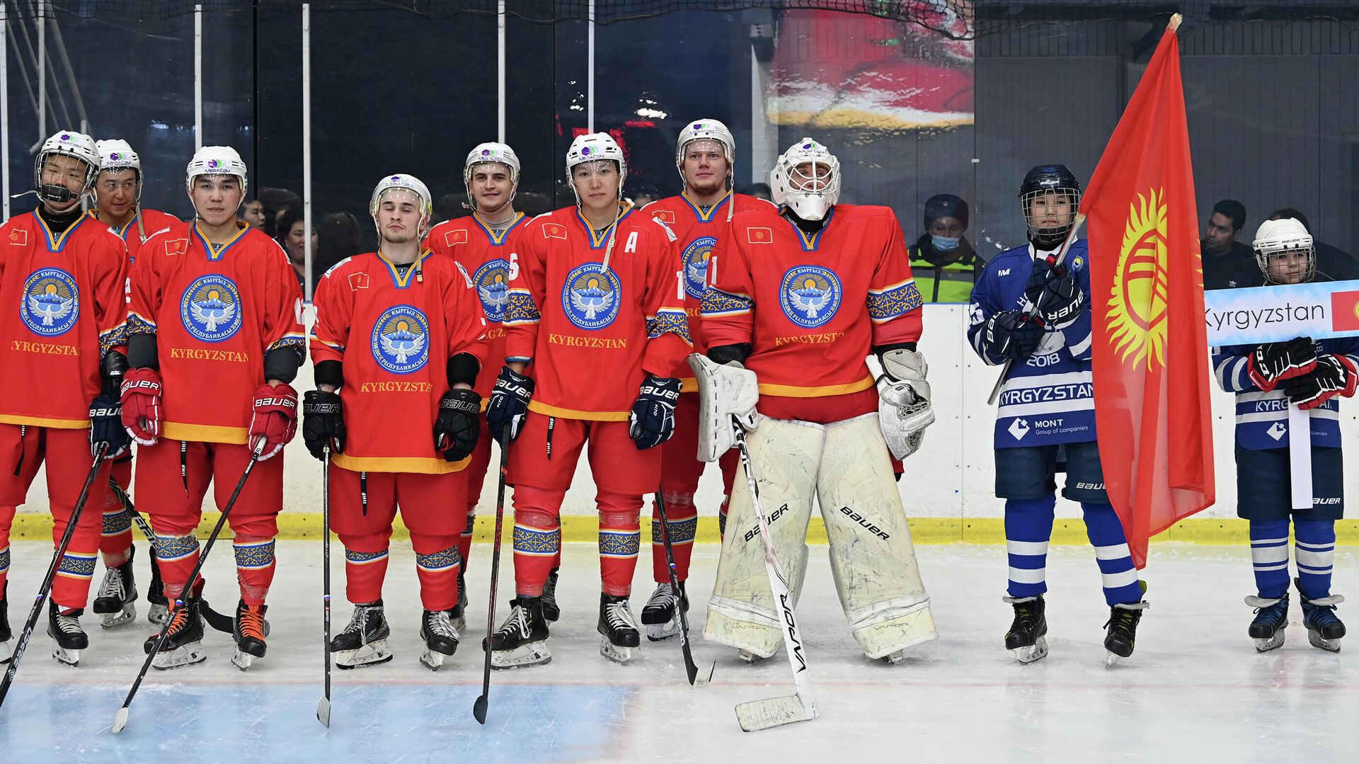 Сборная Кыргызстана по хоккею. Архивное фото - Sputnik Кыргызстан, 1920, 13.04.2026
