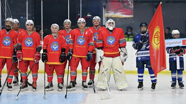 Кыргызстандын хоккей боюнча курамасы - Sputnik Кыргызстан