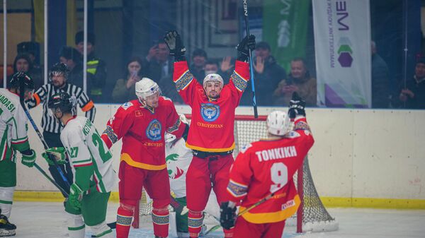 Кыргызстанда дүйнөлүк хоккей! Чемпионаттын ачылышынан 15 сүрөт - Sputnik Кыргызстан
