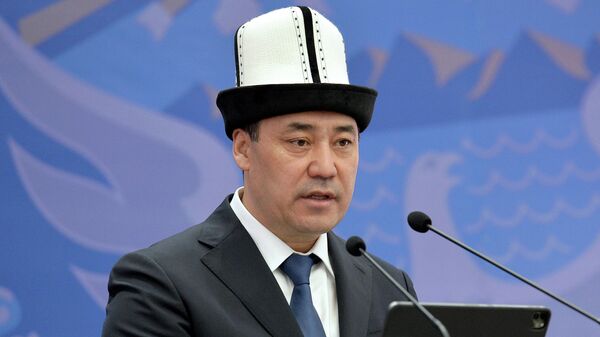 Президент Садыр Жапаров. Архивдик  сүрөт - Sputnik Кыргызстан