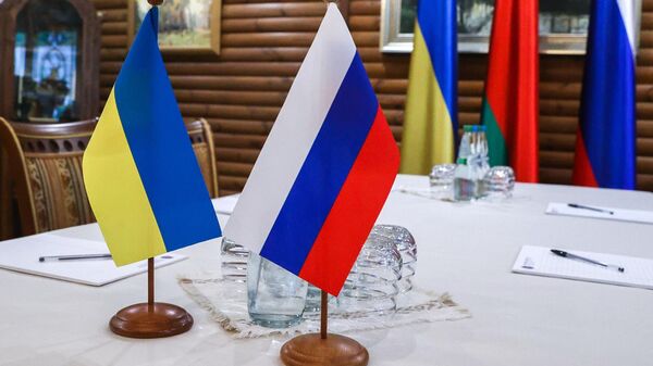 Российско-украинские переговоры в Белоруссии. Архивное фото - Sputnik Кыргызстан