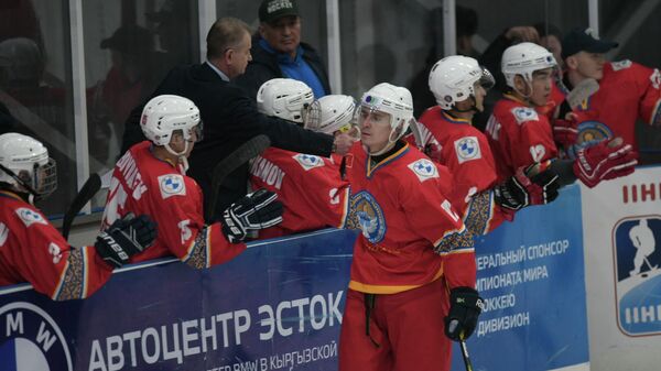 Хоккеисты сборной Кыргызстана - Sputnik Кыргызстан