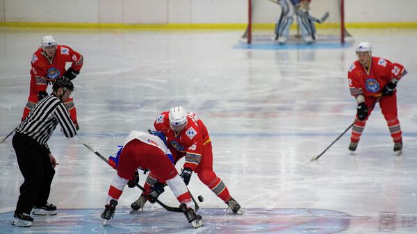 Чемпионат мира по хоккею с шайбой в IV-м дивизионе в Бишкеке. Архивное фото - Sputnik Кыргызстан