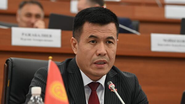 Жогорку Кеңештин депутаты Өмүрбек Бакиров - Sputnik Кыргызстан