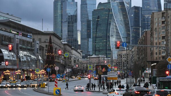 Московский международный деловой центр Москва-Сити. Архивное фото - Sputnik Кыргызстан