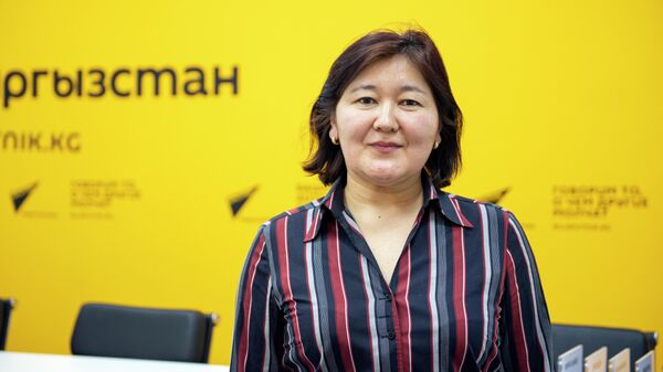 Руководитель Бишкекского статистического управления Эльмира Мамбеталиева - Sputnik Кыргызстан