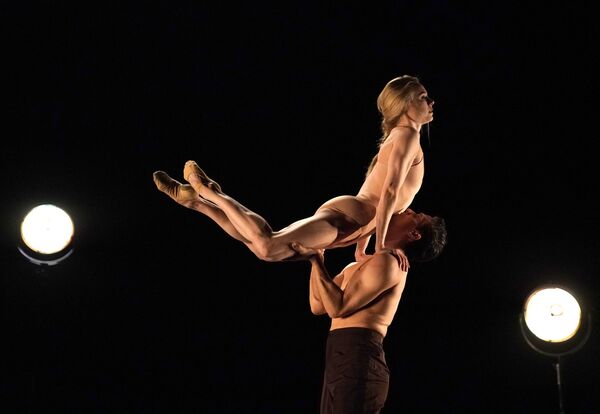 Солисты New York City Ballet на генеральной репетиции в театре Джойс в Нью-Йорке (США) - Sputnik Кыргызстан