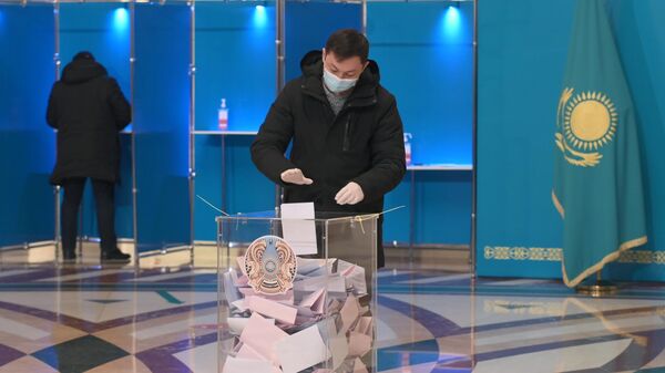 Выборы в Казахстане. Архивное фото - Sputnik Кыргызстан