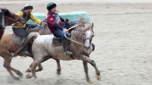Национальная конная игра в Баткене - Sputnik Кыргызстан