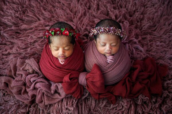 Фотосессия новорожденных в Индонезии - Sputnik Кыргызстан