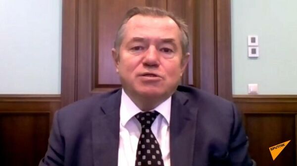 Запись прямого эфира видеомоста об экономике стран ЕАЭС на фоне западных санкций - Sputnik Кыргызстан
