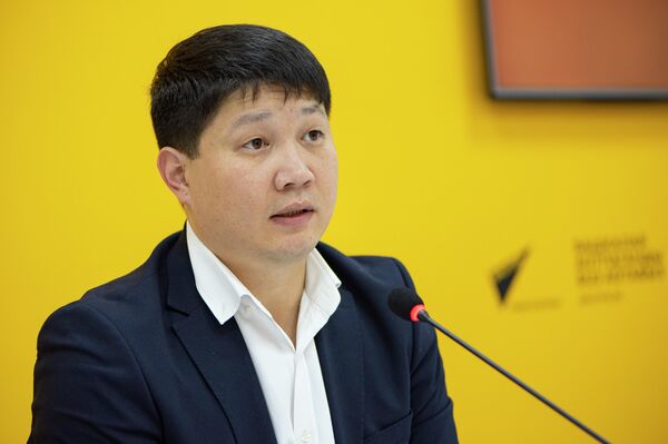 Министр по таможенному сотрудничеству Эльдар Алишеров - Sputnik Кыргызстан