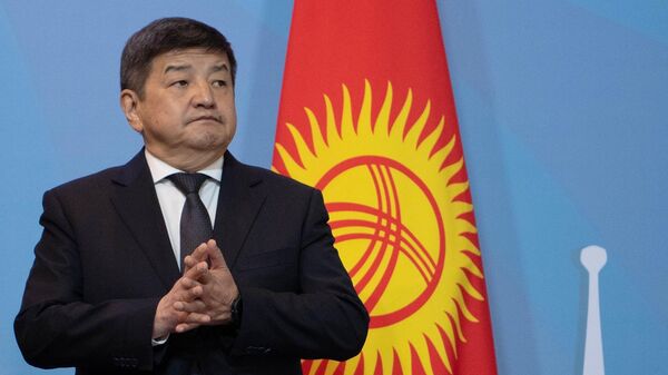 Председатель Кабинета министров Акылбек Жапаров. Архивное фото - Sputnik Кыргызстан