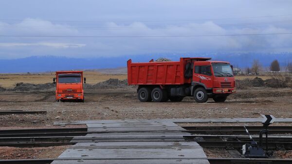 Подготовительные работы по строительству железной дороги Балыкчи — Кочкор - Sputnik Кыргызстан