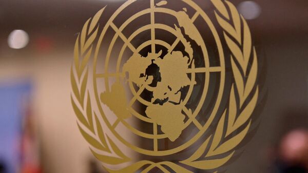 Логотип ООН. Архивное фото - Sputnik Кыргызстан