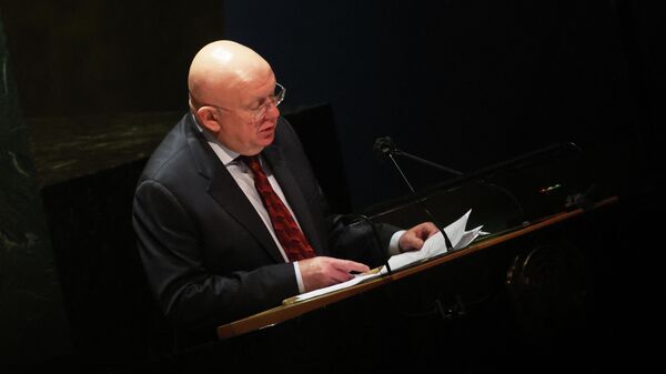 Постоянный представитель России при ООН Василий Небензя - Sputnik Кыргызстан