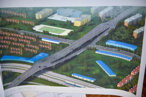 В рамках третьей фазы проекта &quot;Развитие улично-дорожной сети Бишкека&quot; предусмотрено строительство транспортных развязок и путепроводов - Sputnik Кыргызстан