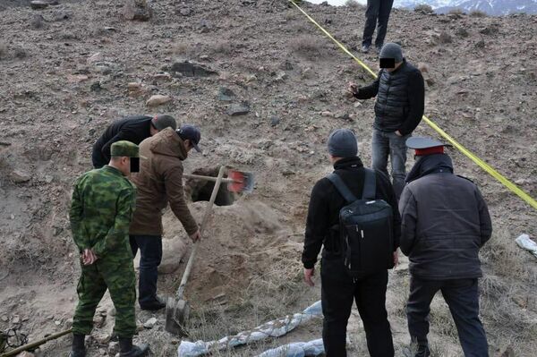 На территории Кочкорского района Нарынской области обнаружен схрон оружия и боеприпасов - Sputnik Кыргызстан