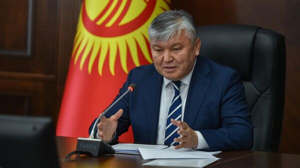 Первый заместитель председателя кабинета министров Арзыбек Кожошев  - Sputnik Кыргызстан