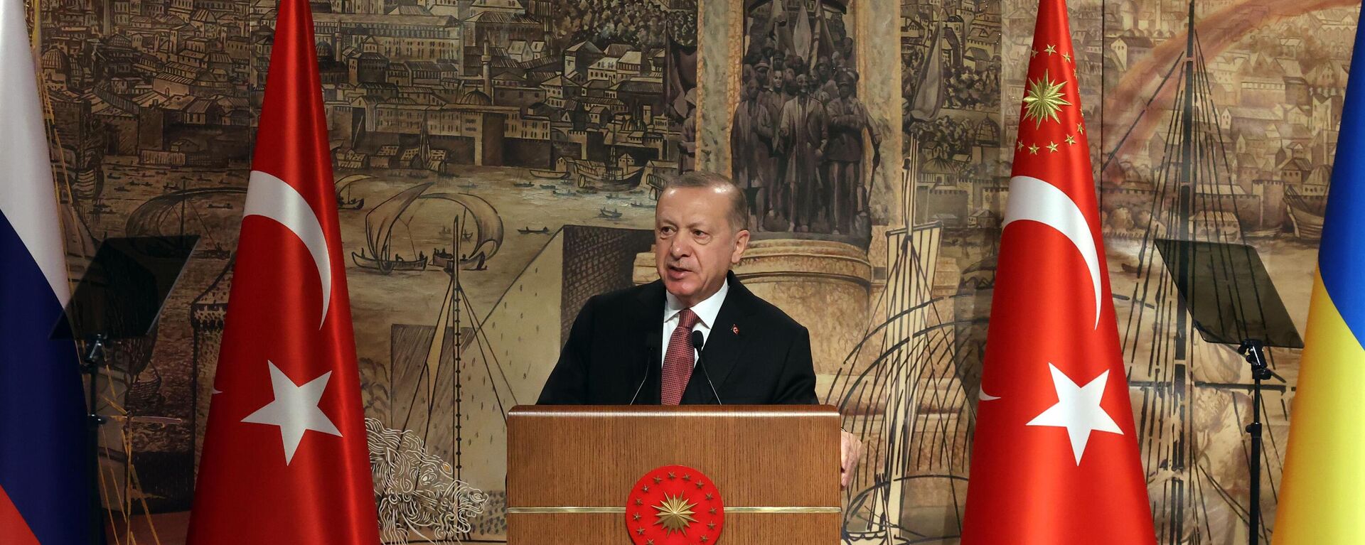 Президент Турции Реджеп Тайип Эрдоган - Sputnik Кыргызстан, 1920, 29.03.2022