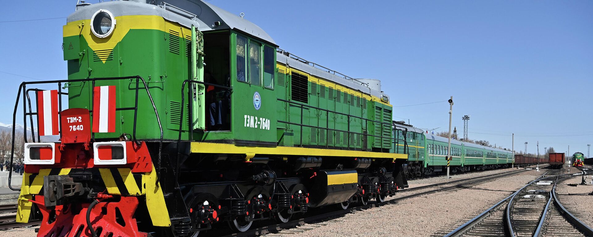 Бишкек — Балыкчы поезди. Архив - Sputnik Кыргызстан, 1920, 10.06.2022