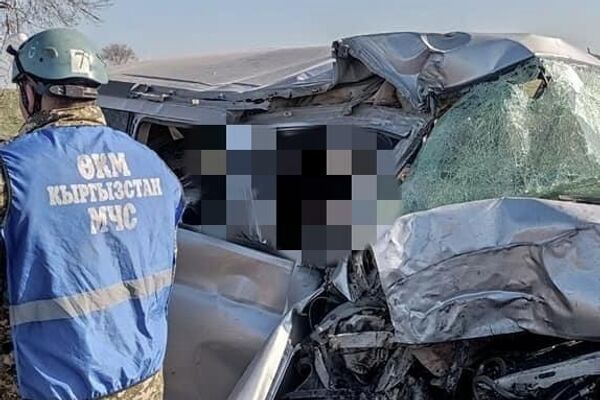 В ДТП на трассе Бишкек — Кара-Балта погибли два человека - Sputnik Кыргызстан