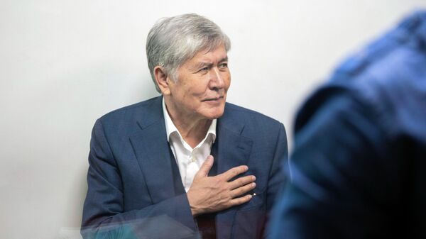 Бывший президент Кыргызстана Алмазбек Атамбаев. Архивное фото - Sputnik Кыргызстан