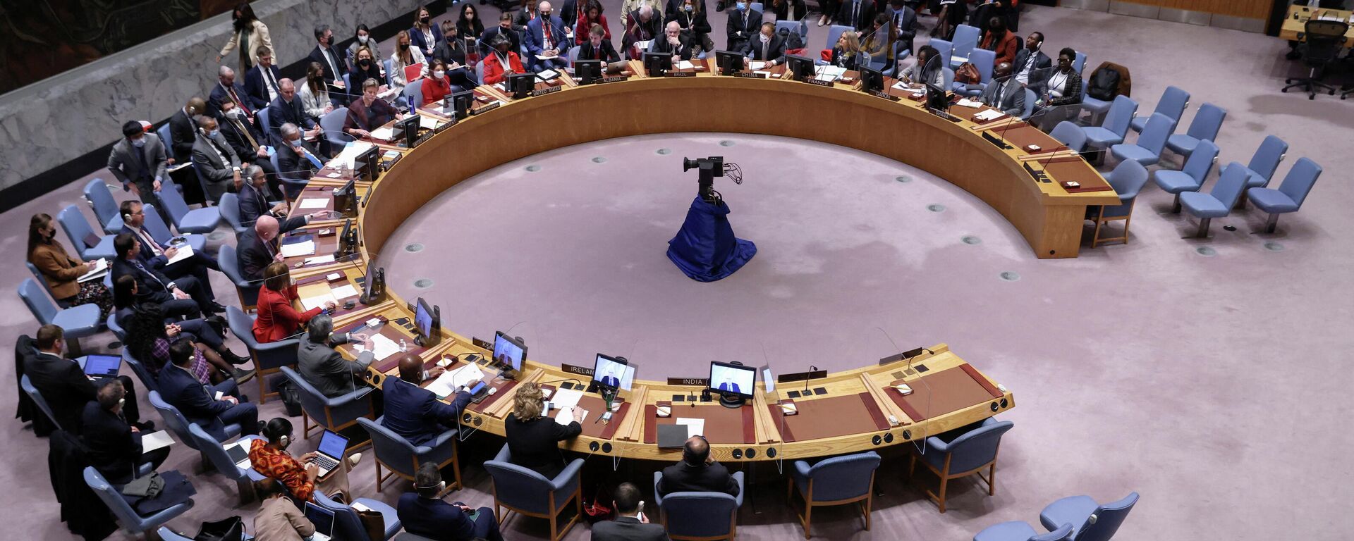 Заседание Совета Безопасности ООН - Sputnik Кыргызстан, 1920, 06.04.2022