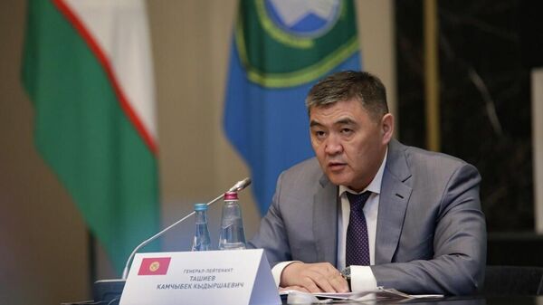 Заместитель председателя кабинета министров — председатель ГКНБ Камчыбек Ташиев. Архивное фото - Sputnik Кыргызстан