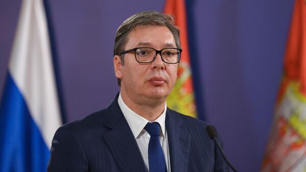 Президент Сербии Александр Вучич - Sputnik Кыргызстан
