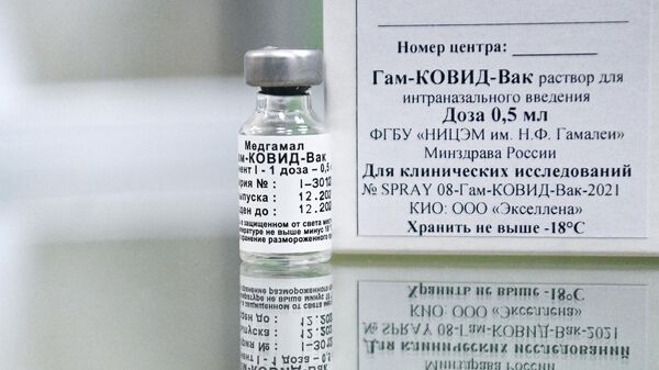 Россиянын COVID-19га каршы мурун аркылуу куюлчу вакцинасы - Sputnik Кыргызстан