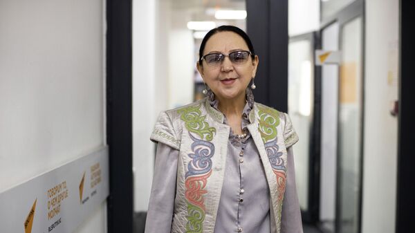 Президент конгресса женщин Кыргызстана Замира Акбагышева - Sputnik Кыргызстан