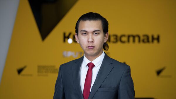 Прожект-менеджер Центра стратегических решений Аппликата Нурбол Самаганов - Sputnik Кыргызстан