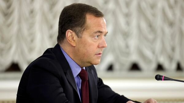 Заместитель председателя Совета безопасности РФ Дмитрий Медведев - Sputnik Кыргызстан