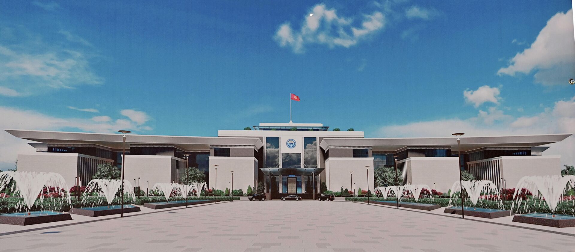 Старт строительства нового здания администрации президента в Бишкеке - Sputnik Кыргызстан, 1920, 22.04.2023