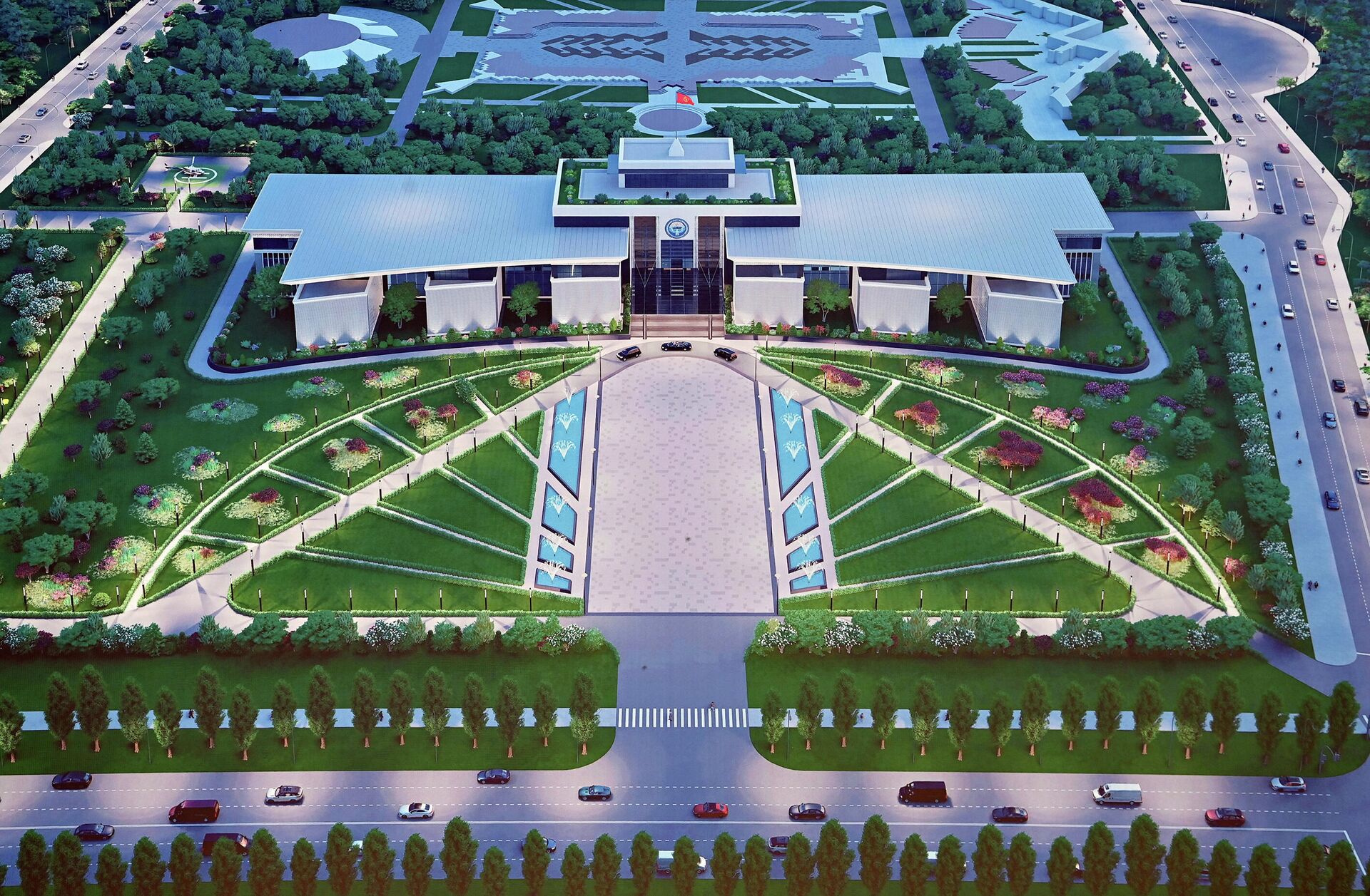 Старт строительства нового здания администрации президента в Бишкеке - Sputnik Кыргызстан, 1920, 08.01.2023