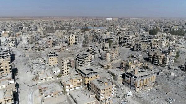 Сирийский город Ракка. Архивное фото - Sputnik Кыргызстан