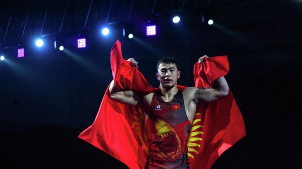 Кыргызстанский борец Акжол Махмудов. Архивное фото - Sputnik Кыргызстан
