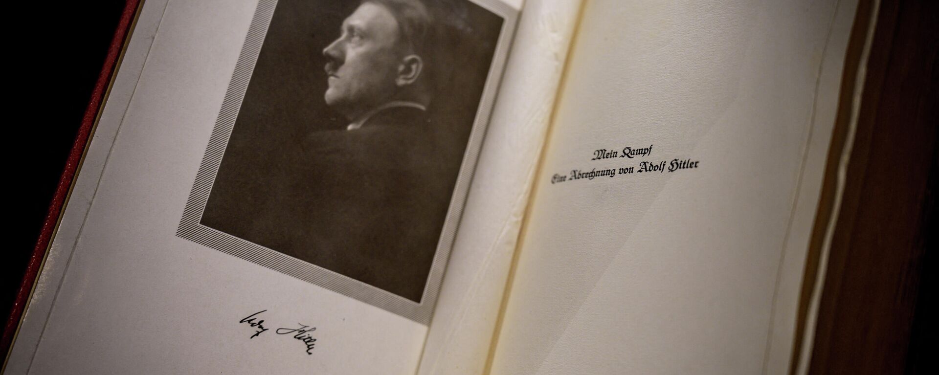 Книга Адольфа Гитлера Mein Kampf (Моя борьба). Архивное фото - Sputnik Кыргызстан, 1920, 28.04.2022