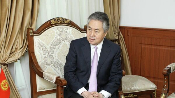 Министр иностранных дел Кыргызстана Жээнбек Кулубаев. Архивное фото - Sputnik Кыргызстан