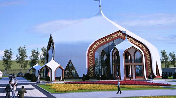 Проект реконструкции комплекса Манас айылы в Бишкеке - Sputnik Кыргызстан