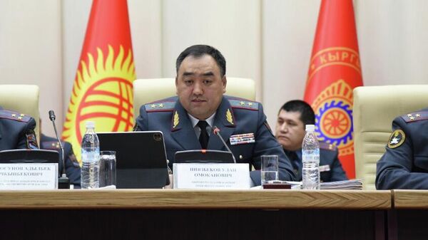 Ички иштер министри Улан Ниязбеков - Sputnik Кыргызстан