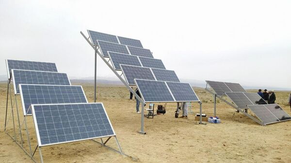 Начало строительства солнечной электростанции на Иссык-Куле - Sputnik Кыргызстан