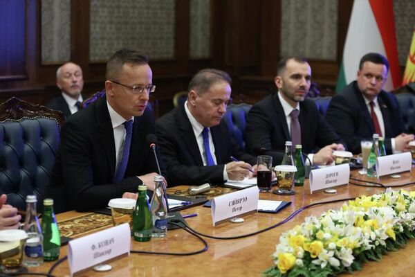 Состоялось 2-е заседание Кыргызско-венгерского стратегического совета по вопросам двустороннего политического, торгово-экономического и культурно-гуманитарного сотрудничества - Sputnik Кыргызстан